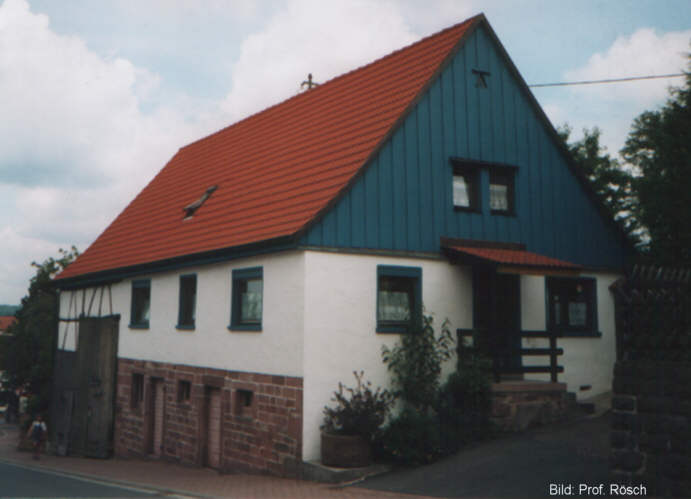 Drais' residence in Waldkatzenbach<br />© Prof. Rösch